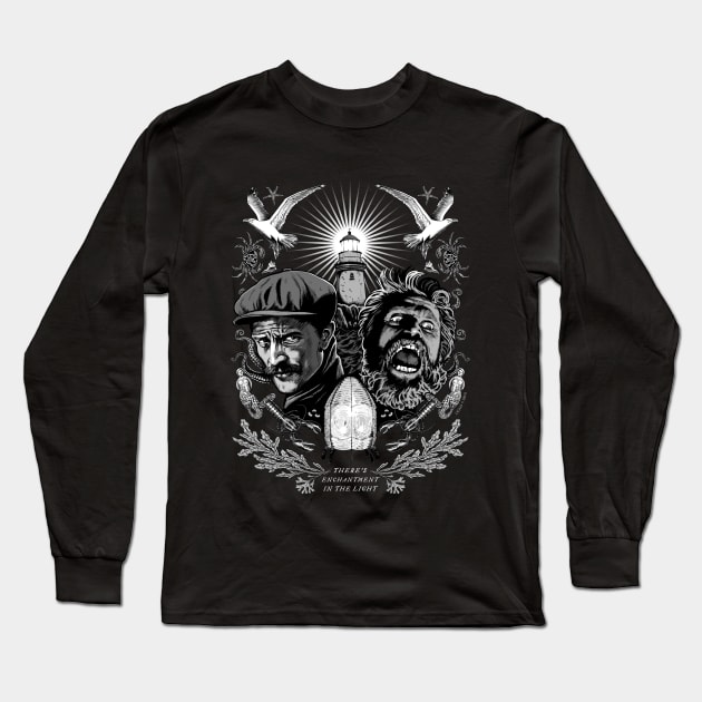 THE LIGHTHOUSE Long Sleeve T-Shirt by Dark & Sticky